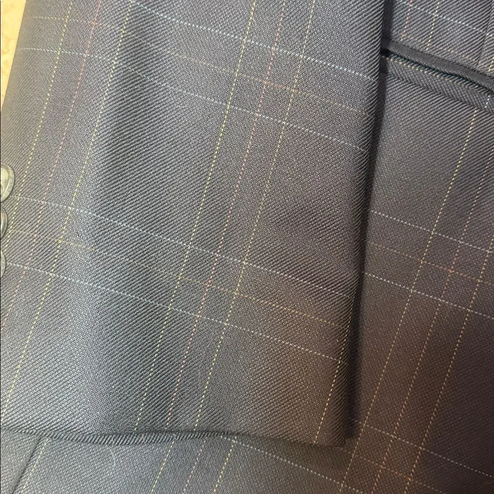 Pre loved Tommy Hilfiger Dark Plaid Blazer